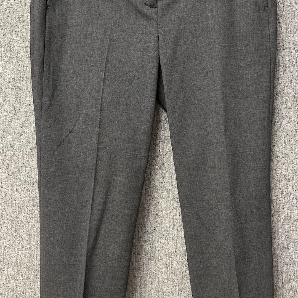 J. Crew Cameron slim crop pant Italian stretch wool blend J5386 SZ 4 - Picture 2 of 6